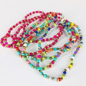 Set of 8 Stretch Bracelets